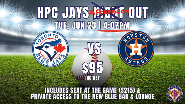 HPC Jays Afternoon Out 2026 | Tue Jun 23