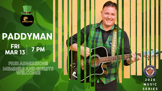 St. Patrick's Day Party with Paddyman | Mar 13