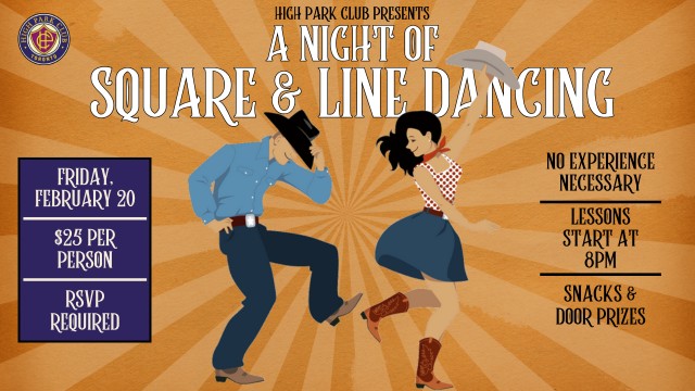 A Night of Line & Square Dancing 2026 | Feb 20