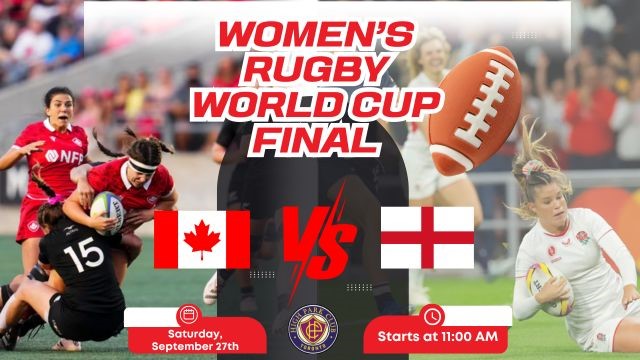 Watch Party – Women’s Rugby World Cup Final: Canada vs England
