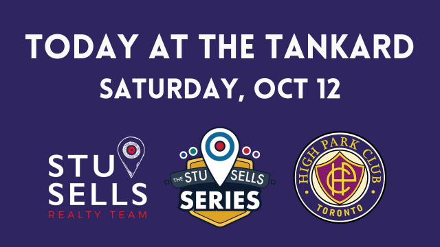 Today at the TANKARD - Sat, Oct 12