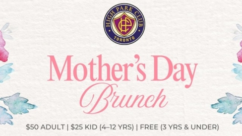 Mother's Day Brunch 2026 | May 10