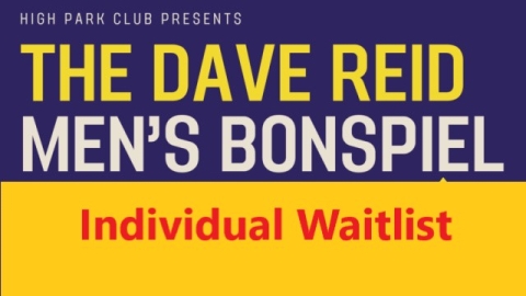 Dave Reid Senior Men 2025 | Individual Waitlist | Feb 26