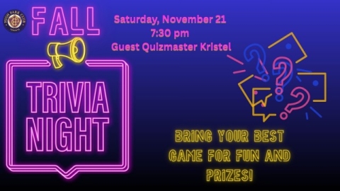Trivia Night 2026 | Nov 21