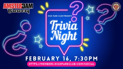 Trivia Night 2026 | Feb 16th